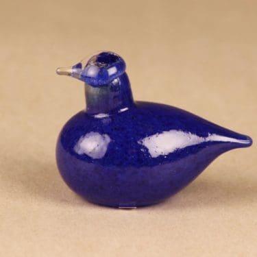 Nuutajärvi lintu , Hippiäinen, suunnittelija Oiva Toikka, Hippiäinen, signeerattu