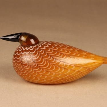 Nuutajärvi Vuosilintu 1996, Hakki, suunnittelija Oiva Toikka, Hakki, signeerattu