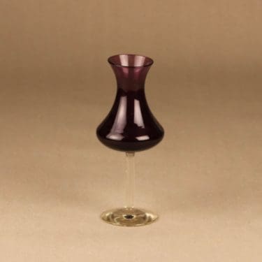 Kumela 4214 maljakko, tumma lila, suunnittelija Sirkku Kumela-Lehtonen,