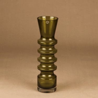 Riihimäen lasi Pagoda maljakko suunnittelija Nanny Still