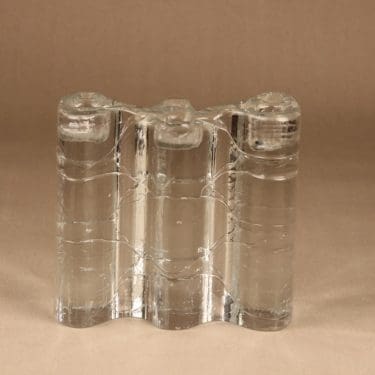 Iittala Arkipelago candle holder big, signed designer Timo Sarpaneva