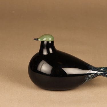 Nuutajärvi yrityslintu, Teeri, suunnittelija Oiva Toikka, Teeri, signeerattu, numeroitu