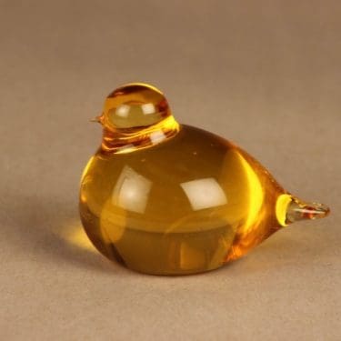 Nuutajärvi lintu , Pulmu, suunnittelija Oiva Toikka, Pulmu, signeerattu