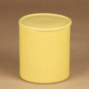 Arabia Kilta jar yellow designer Kaj Franck