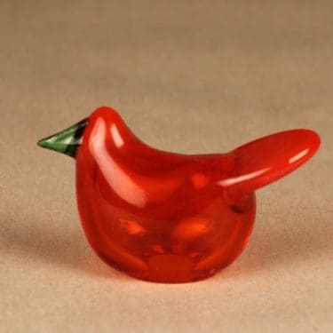 Nuutajärvi lintu Sieppo suunnittelija Oiva Toikka