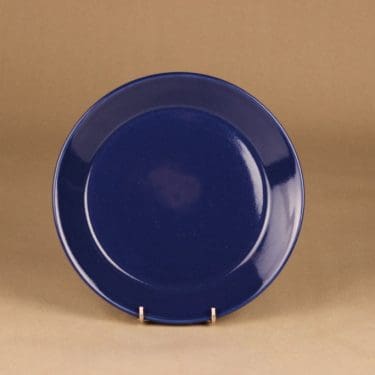 Arabia Kilta plate, blue designer Kaj Franck