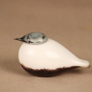 Nuutajärvi lintu , Pikku-Uivelo, suunnittelija Oiva Toikka, Pikku-Uivelo, signeerattu