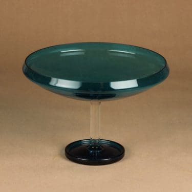 Riihimäen lasi Harlekiini malja, jalallinen, suunnittelija Nanny Still, jalallinen