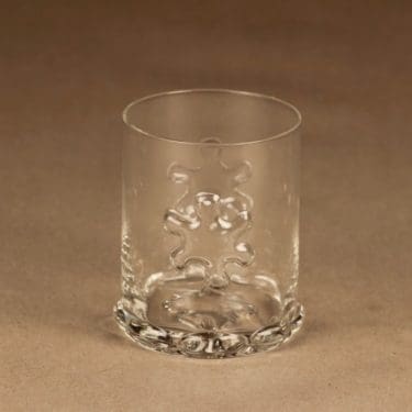 Riihimäen lasi Kasperi lasi, kirkas, suunnittelija Erkkitapio Siiroinen,