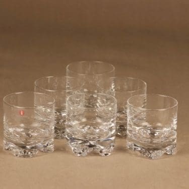 Iittala Gaissa lasi, 15 cl, 6 kpl, suunnittelija Tapio Wirkkala, 15 cl