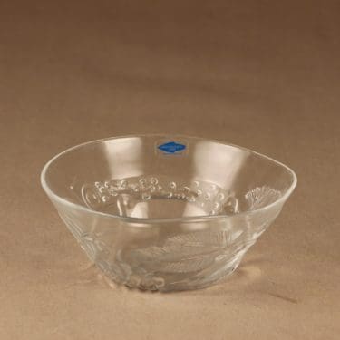 Nuutajärvi Pioni kulho, pieni, suunnittelija Oiva Toikka, pieni