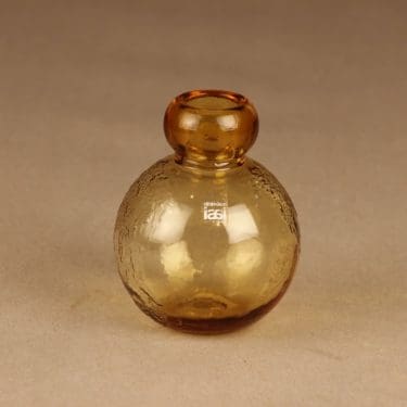 Riihimäen lasi Tellus maljakko suunnittelija Erkkitapio Siiroinen