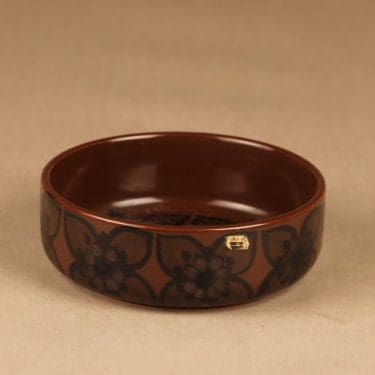 Arabia HLA kulho, käsinmaalattu, suunnittelija Hilkka-Liisa Ahola, käsinmaalattu, signeerattu