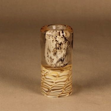 Nuutajärvi Minareetti taidelasi, uniikki, suunnittelija Oiva Toikka, uniikki