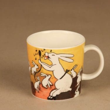 Arabia Teema pupumuki, Muusikkopuput, suunnittelija Heljä Liukko-Sundström, Muusikkopuput