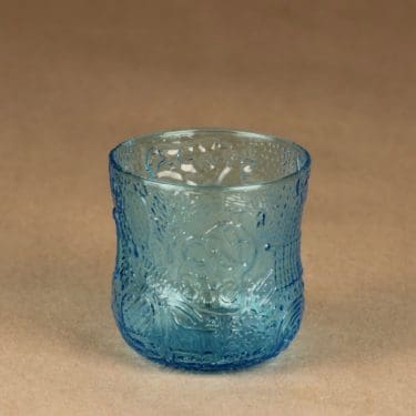 Nuutajärvi Fauna juomalasi, 12 cl, suunnittelija Oiva Toikka, 12 cl