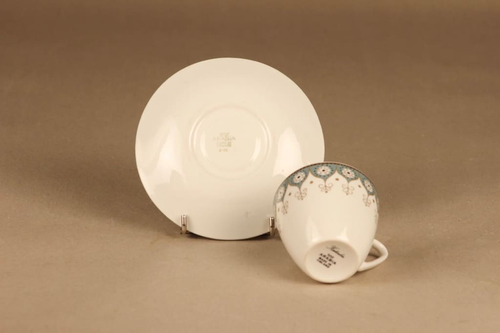Arabia Kalinka kahvikuppi ja lautaset(2), suunnittelija Hilkka-Liisa Ahola, kuva 3