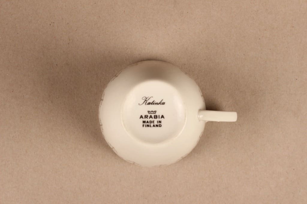 Arabia Kalinka kahvikuppi ja lautaset(2), suunnittelija Hilkka-Liisa Ahola, kuva 4