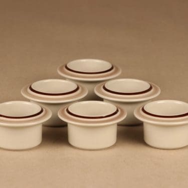 Arabia Koralli egg cup 6 pcs designer Raija Uosikkinen