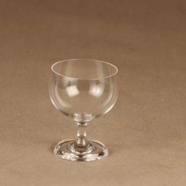 Iittala Seitsemän Aurinkoa sherrylasi, kirkas, suunnittelija Tapio Wirkkala,