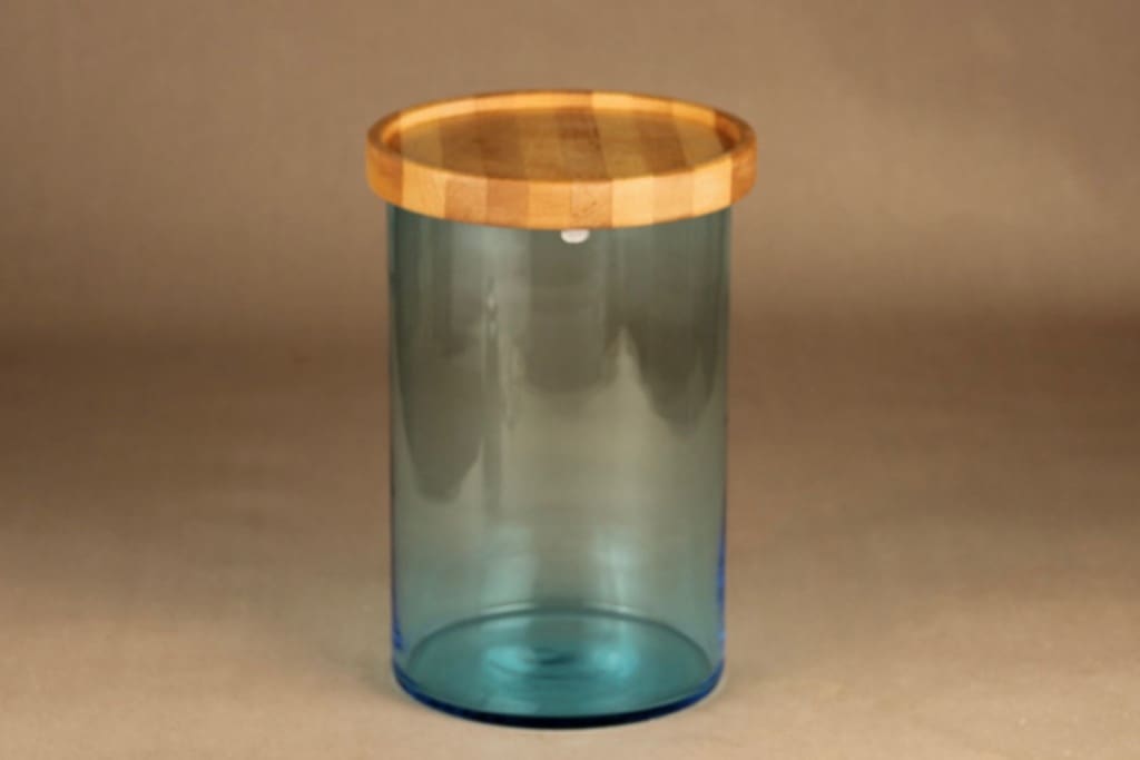 Nuutajärvi Purtilo purnukka, puukannella, suunnittelija Kaj Franck, puukannella