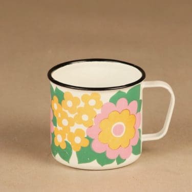 Finel Elisa emalimuki, suunnittelija Esteri Tomula,