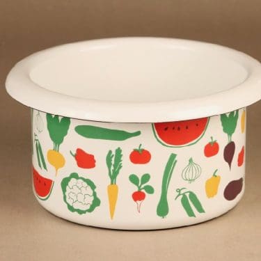 Arabia Vegetaria kattila, 3 l, suunnittelija Heikki Orvola, 3 l