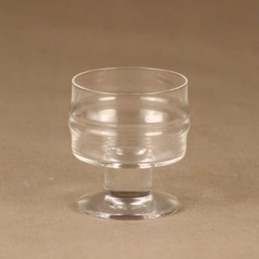 Iittala Pisaranrengas lasi, 10 cl, suunnittelija Timo Sarpaneva, 10 cl