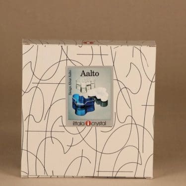 Iittala Aalto malja, kirkas, suunnittelija Alvar Aalto,