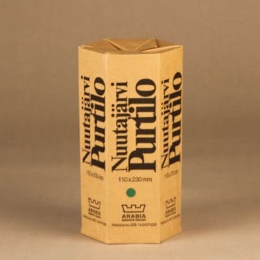 Nuutajärvi Purtilo jar with  wooden lid designer Kaj Franck