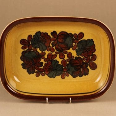 Arabia Otso oven pan, brown designer Raija Uosikkinen