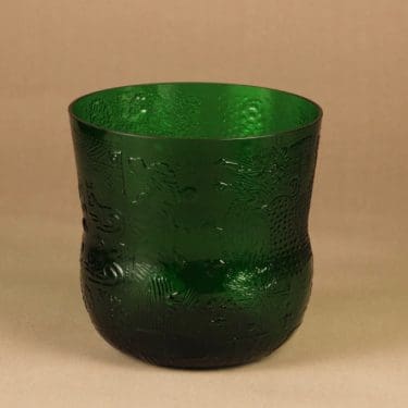 Nuutajärvi Fauna boolimalja, 4 l, suunnittelija Oiva Toikka, 4 l, eläinaihe