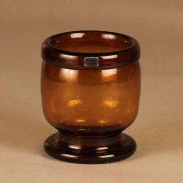 Nuutajärvi Sargasso malja, signeerattu, suunnittelija Kaj Franck, signeerattu