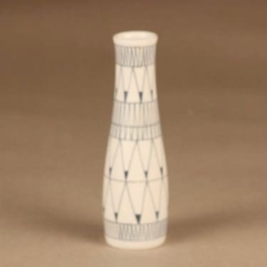 Arabia maljakko, käsinmaalattu, suunnittelija Esteri Tomula, käsinmaalattu