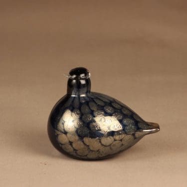 Nuutajärvi lintu , yrityslintu, suunnittelija Oiva Toikka, yrityslintu, signeerattu