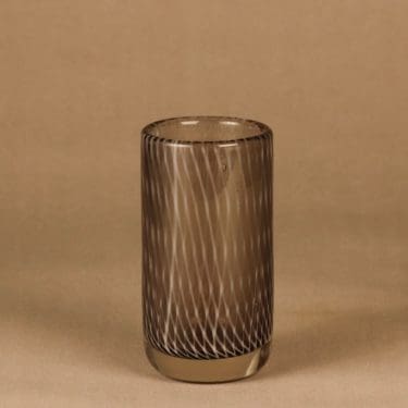 Riihimäen lasi Tohveli maljakko, filigraani, suunnittelija Nanny Still, filigraani