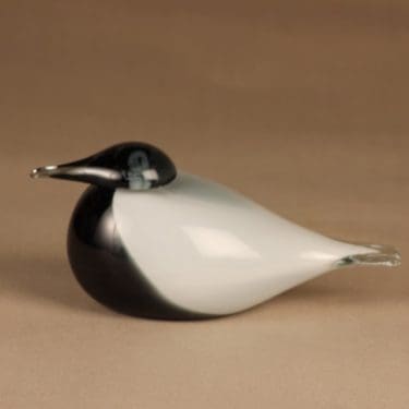 Nuutajärvi lintu, Uivelo, suunnittelija Oiva Toikka, Uivelo, signeerattu