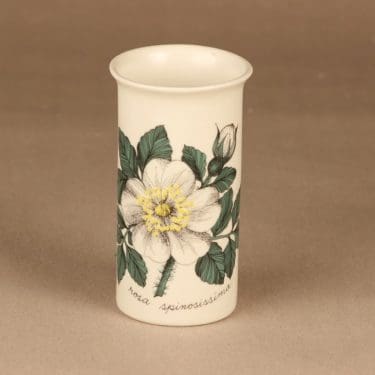 Arabia Rosa Spinosissima maljakko suunnittelija Esteri Tomula