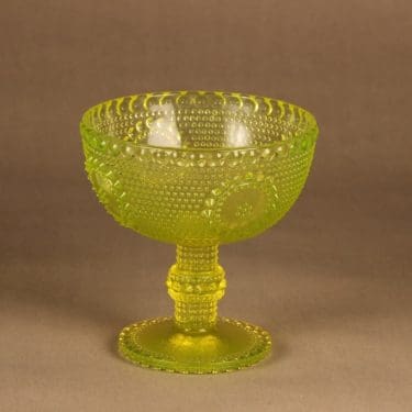 Riihimäen Lasi Grapponia malja suunnittelija Nanny Still