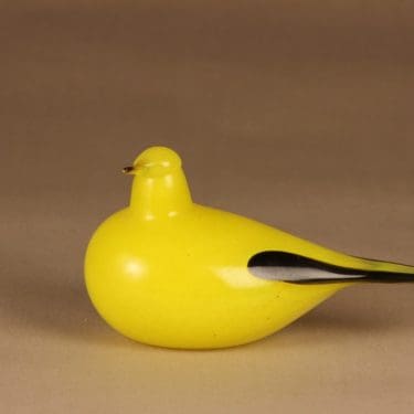 Nuutajärvi lintu , Kuhankeittäjä, suunnittelija Oiva Toikka, Kuhankeittäjä, signeerattu