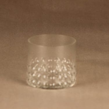 Riihimäen lasi 1843 juomalasi, kirkas, suunnittelija Nanny Still,