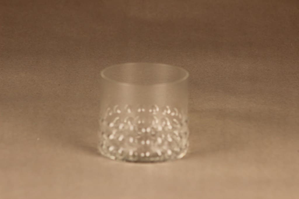 Riihimäen lasi 1843 juomalasi, kirkas, suunnittelija Nanny Still,