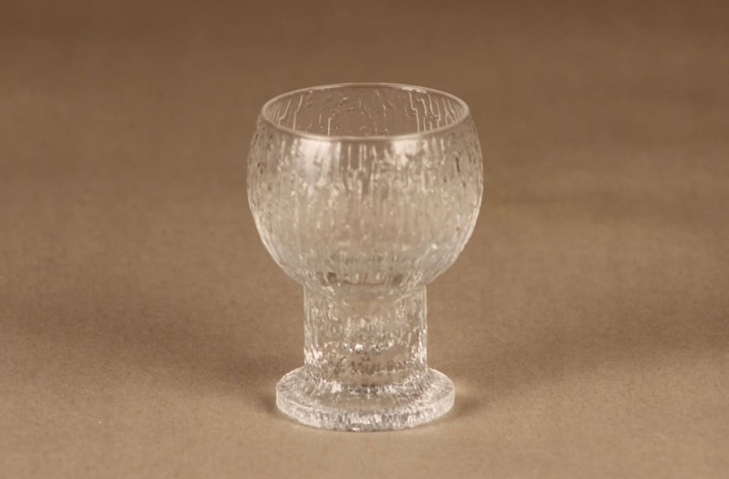Iittala Kekkerit Paukku lasi, 10 cl, suunnittelija Timo Sarpaneva, 10 cl