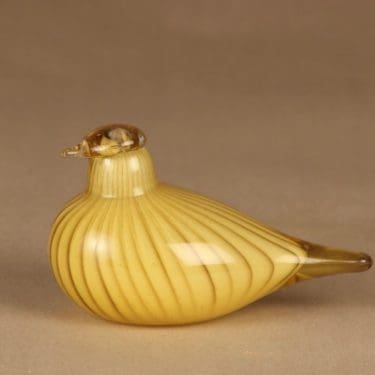 Nuutajärvi lintu , Kurmitsa, suunnittelija Oiva Toikka, Kurmitsa, signeerattu