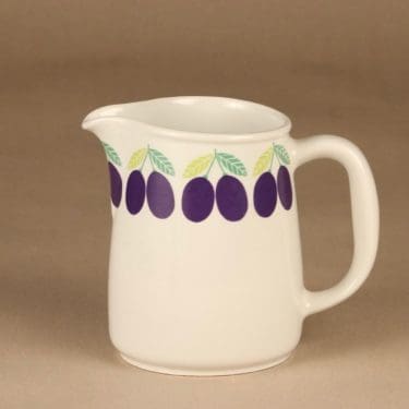 Arabia Pomona Luumu pitcher, 1 l designer Raija Uosikkinen