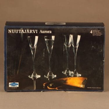 Nuutajärvi Aurora Snapsilasi suunnittelija Heikki Orvola