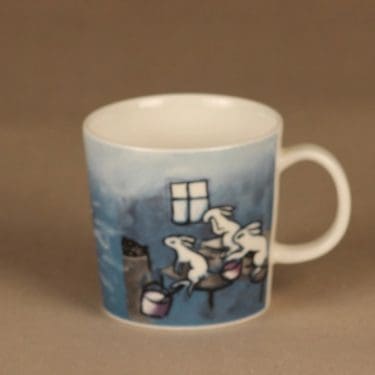 Arabia Rakas sauna pupumuki, 3 dl, suunnittelija Heljä Liukko-Sundström, 3 dl, pupu