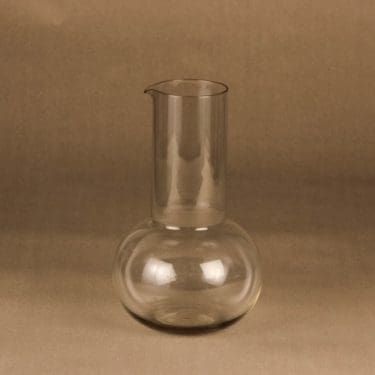 Nuutajärvi 1621 pitcher, clear designer Kaj Franck