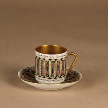 Arabia Hillevi mokkakuppi suunnittelija Esteri Tomula