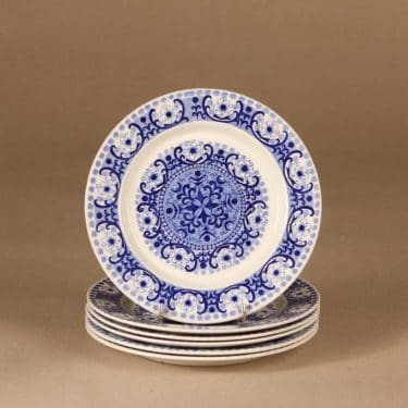 Arabia Ali plate 17 cm, 6 pcs designer Raija Uosikkinen